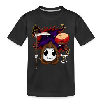 Les Quatre Cavaliers de L’Apocalypse : La Mort - T-shirt bio Premium Enfant - noir - Devant