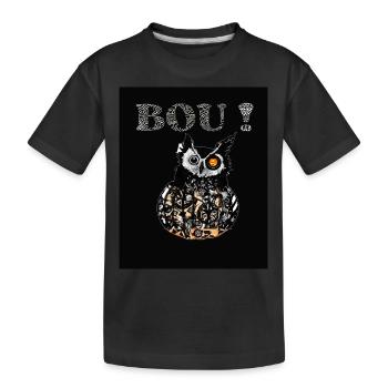 BOU ! - T-shirt bio Premium Enfant - noir - Devant
