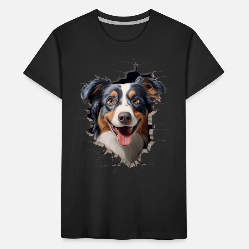 Australian Shepherd Owner - Perfect Aussie Kinder Premium Bio T-Shirt