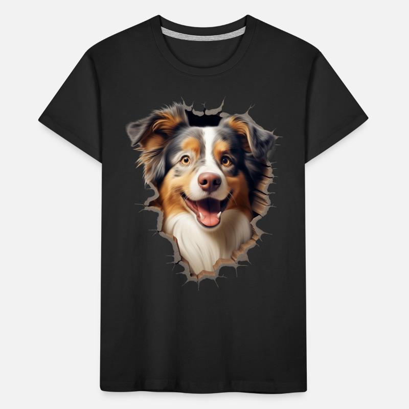 Australian Shepherd Owner - Perfect Aussie Kinder Premium Bio T-Shirt