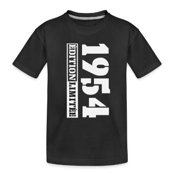 1954 Édition Limitée Humour Anniversaire 70 Ans - T-shirt bio Premium Enfant - noir - Devant