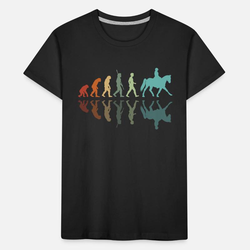 Evolution Riding Kids' Premium Organic T-Shirt