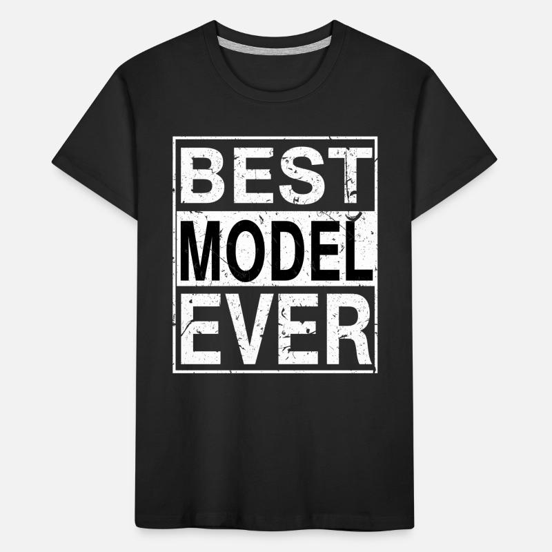 Best Model Ever Model Gift Kids' Premium Organic T-Shirt