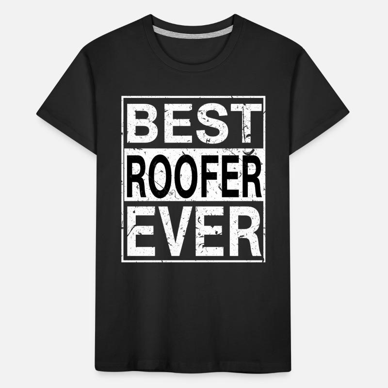 Bester Dachdecker aller Zeiten Dachdecker-Geschenk Kinder Premium Bio T-Shirt