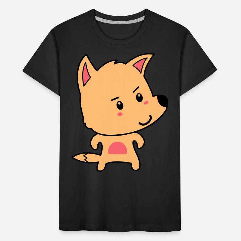 fuchs comic Kinder Premium Bio T-Shirt