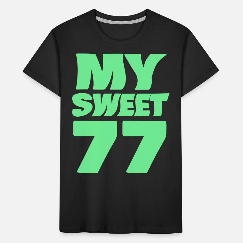 77 Kids' Premium Organic T-Shirt