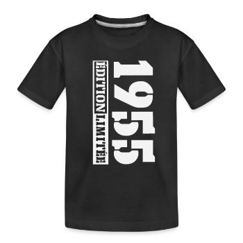1955 Édition Limitée Humour Anniversaire 70 Ans - T-shirt bio Premium Enfant - noir - Devant