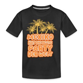 Vacances Mexique - T-shirt bio Premium Enfant - noir - Devant