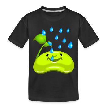 Jardinier amateur petit semis - T-shirt bio Premium Enfant - noir - Devant