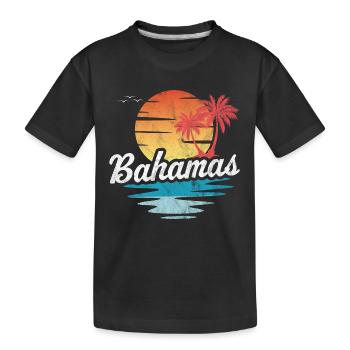 Bahamas - T-shirt bio Premium Enfant - noir - Devant