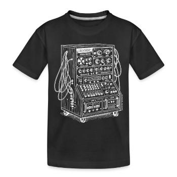 T-Shirt-Control-Tower-Soundsystem - Kinder Premium Bio T-Shirt - Schwarz - Vorne