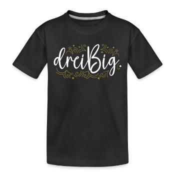 30. Geburtstag Frauen Verzierung Frau 30 Jahre - Kinder Premium Bio T-Shirt - Schwarz - Vorne
