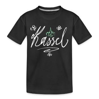 Kassel - T-shirt bio Premium Enfant - noir - Devant
