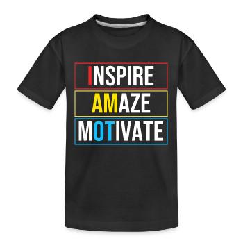 Ergotherapie Ergotherapeut Therapie Therapeut - Kinder Premium Bio T-Shirt - Schwarz - Vorne