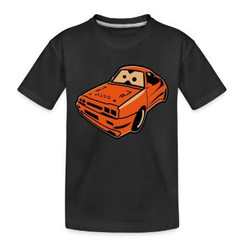 Cars for Kids Sportcoupe - Kinder Premium Bio T-Shirt - Schwarz - Vorne