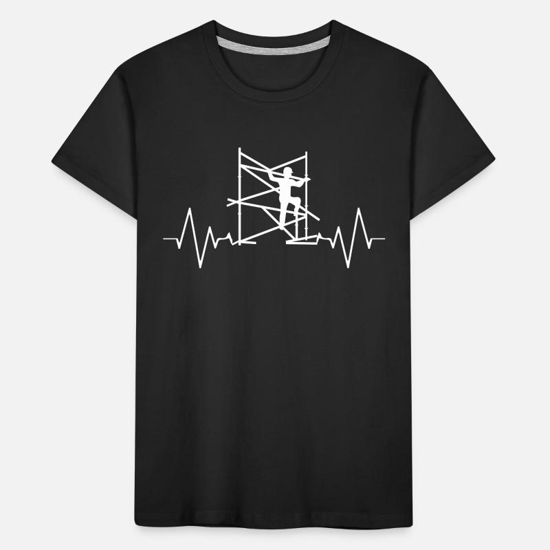 gerüstbauer handwerker dachdecker geschenk shirt Kinder Premium Bio T-Shirt
