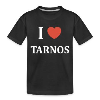 i love Tarnos - T-shirt bio Premium Enfant - noir - Devant