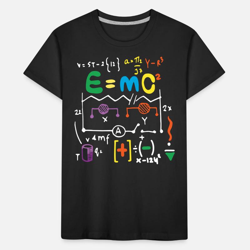 Formule de relativité physique T-shirt bio Premium Enfant