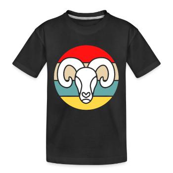 Capricorne - T-shirt bio Premium Enfant - noir - Devant