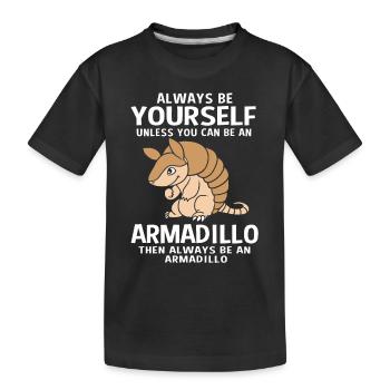 Tatoué - T-shirt bio Premium Enfant - noir - Devant