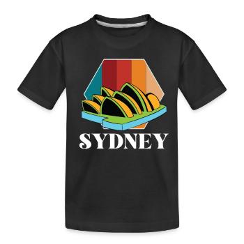 Orchestre de l’Opéra de Sydney Australie - T-shirt bio Premium Enfant - noir - Devant