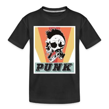 Punk Rock Music Punks Rocking - Kids' Premium Organic T-Shirt - black - Front