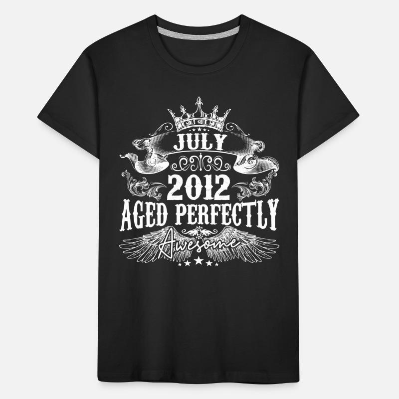 2012 | Juli 2012 Geburtstag Perfekt gealtert Kinder Premium Bio T-Shirt