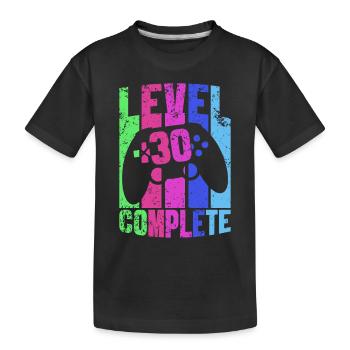30th Birthday Gift Gamer Gaming Gamer Game - T-shirt bio Premium Enfant - noir - Devant