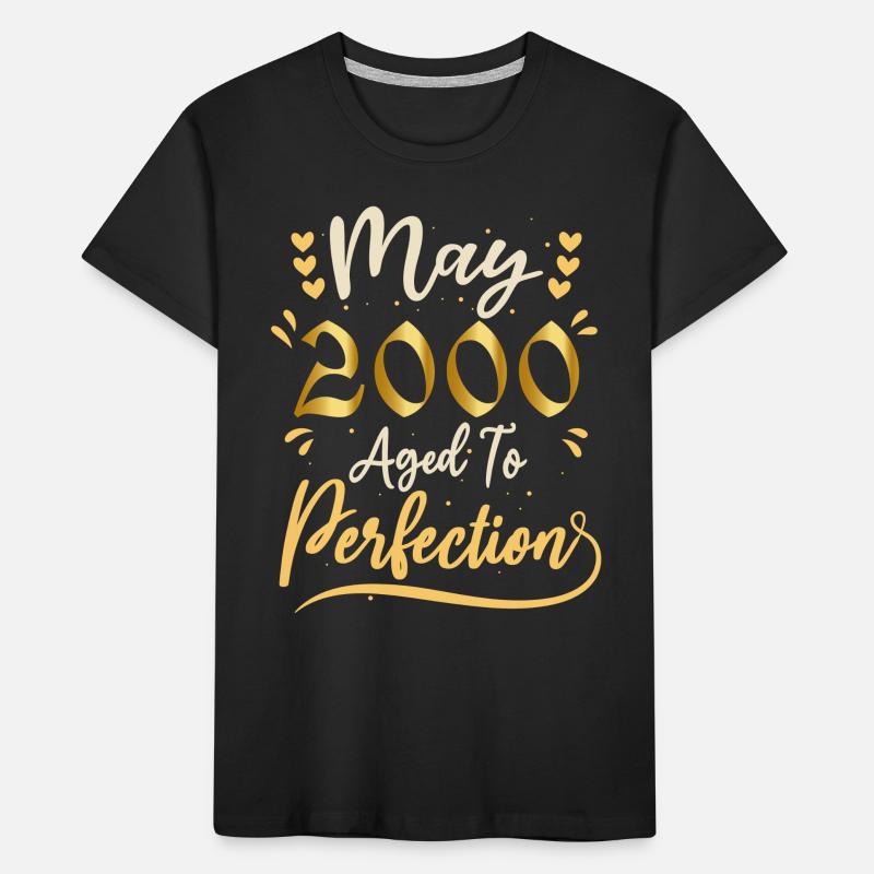 Mai 2000 Mai anniversaire May 2000 T-shirt bio Premium Enfant