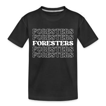Förster Lustige Wertschätzung Zitate - Kinder Premium Bio T-Shirt - Schwarz - Vorne