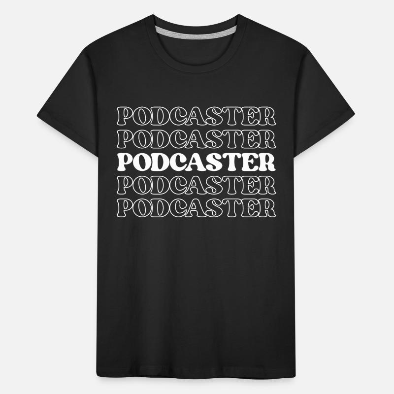 Podcaster, Moderator, Radiomoderator Kinder Premium Bio T-Shirt