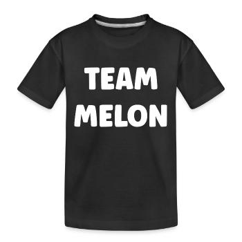team Melon - T-shirt bio Premium Enfant - noir - Devant