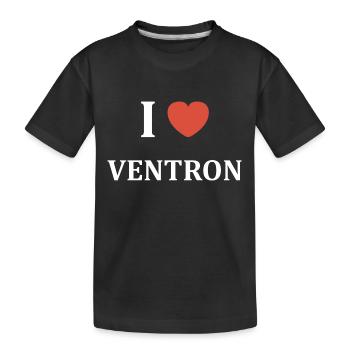 i love Ventron - T-shirt bio Premium Enfant - noir - Devant