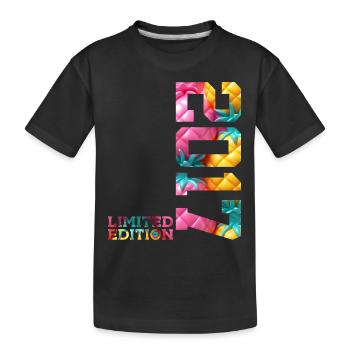 9E ANNIVERSAIRE ÉDITION LIMITÉE 2017 - T-shirt bio Premium Enfant - noir - Devant
