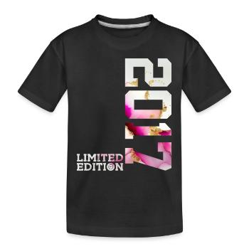 9E ANNIVERSAIRE ÉDITION LIMITÉE 2017 - T-shirt bio Premium Enfant - noir - Devant