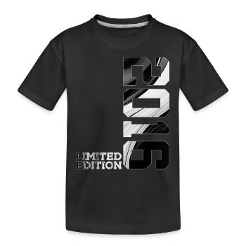 10TH ANNIVERSARY LIMITED EDITION 2016 - Kids' Premium Organic T-Shirt - black - Front