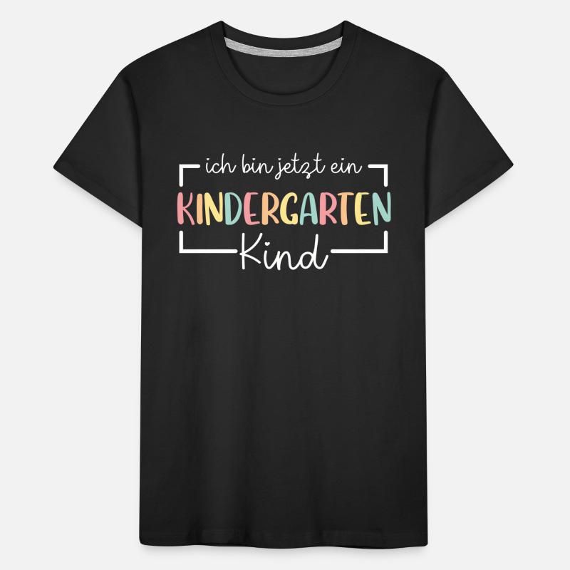 ich bin jetzt ein Kindergartenkind 2024 Kinder Premium Bio T-Shirt