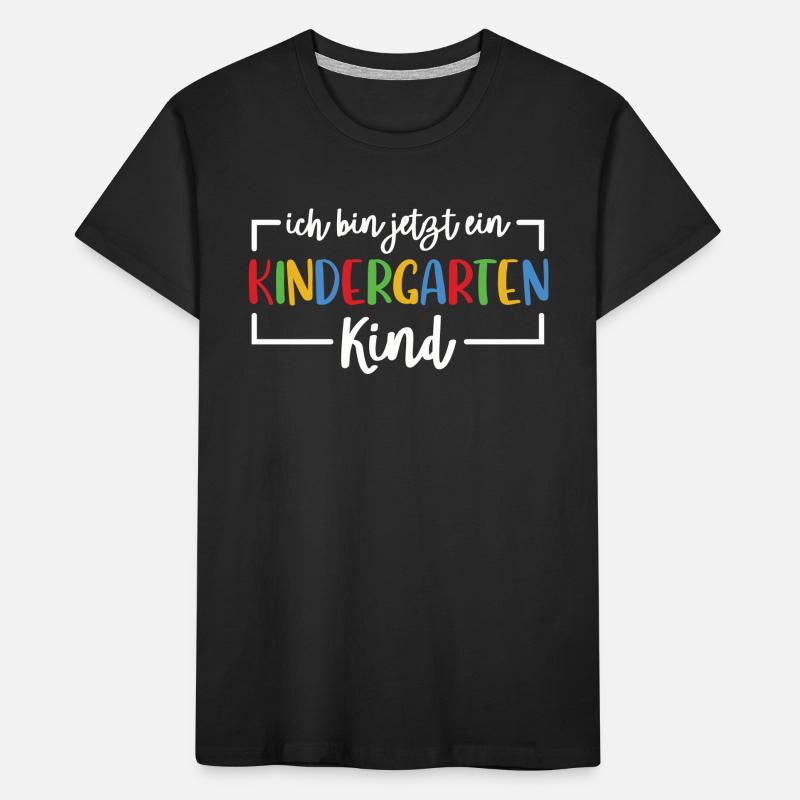 ich bin jetzt ein Kindergartenkind 2024 Kinder Premium Bio T-Shirt