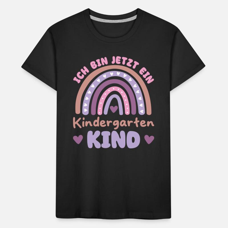 ich bin jetzt ein Kindergartenkind 2024 Kinder Premium Bio T-Shirt