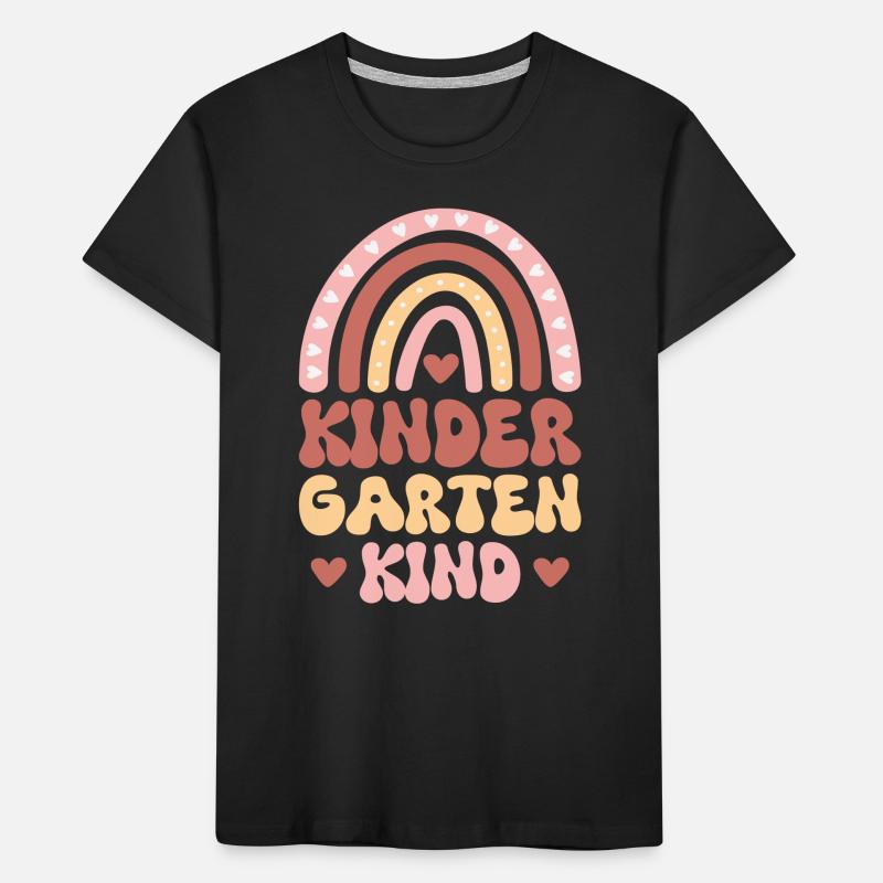 ich bin jetzt ein Kindergartenkind 2024 Kinder Premium Bio T-Shirt