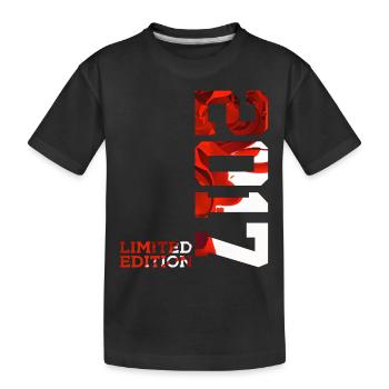9E ANNIVERSAIRE ÉDITION LIMITÉE 2017 - T-shirt bio Premium Enfant - noir - Devant