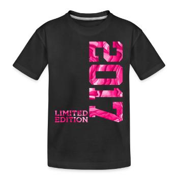 9E ANNIVERSAIRE ÉDITION LIMITÉE 2017 - T-shirt bio Premium Enfant - noir - Devant