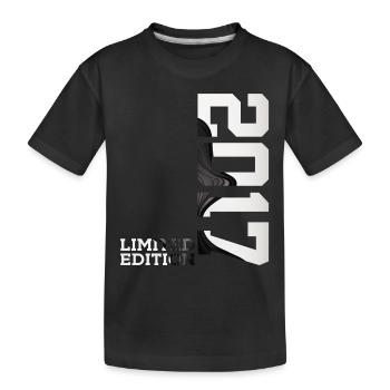 9E ANNIVERSAIRE ÉDITION LIMITÉE 2017 - T-shirt bio Premium Enfant - noir - Devant
