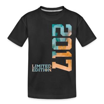 9E ANNIVERSAIRE ÉDITION LIMITÉE 2017 - T-shirt bio Premium Enfant - noir - Devant