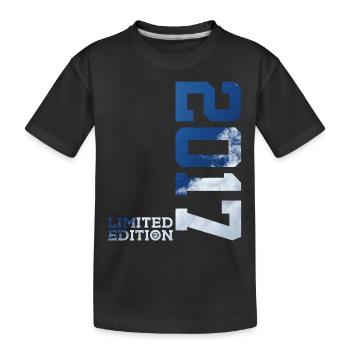 9E ANNIVERSAIRE ÉDITION LIMITÉE 2017 - T-shirt bio Premium Enfant - noir - Devant