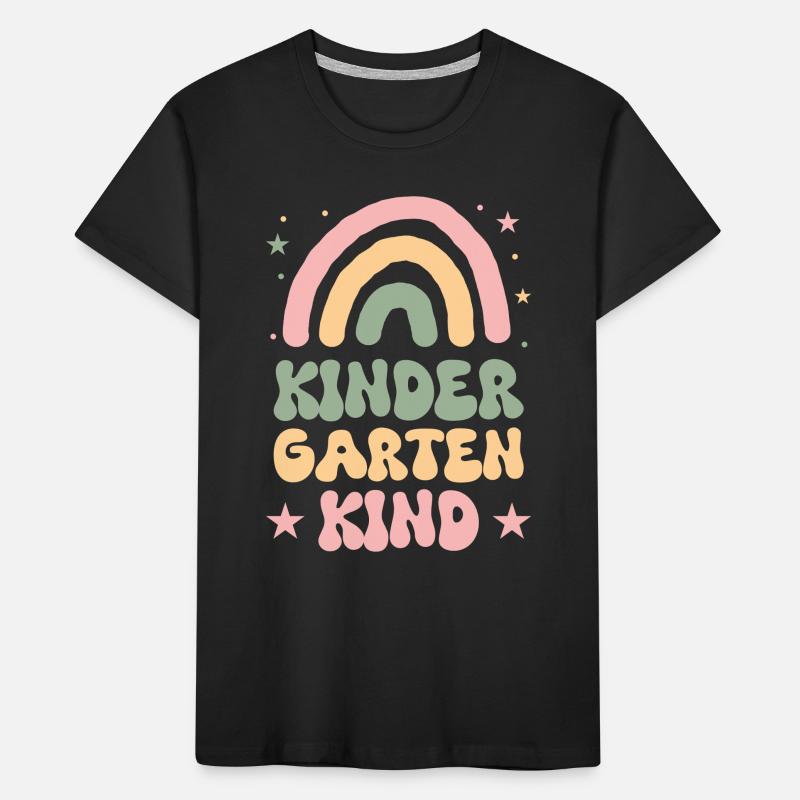 ich bin jetzt ein Kindergartenkind 2024 Kinder Premium Bio T-Shirt