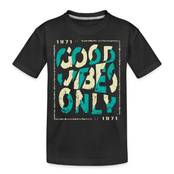 1971 Geburtstag 1971 Jahrgang 1971 Geschenk 1971 - Kinder Premium Bio T-Shirt - Schwarz - Vorne