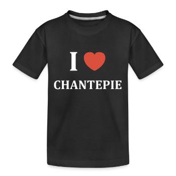 i love Chantepie - T-shirt bio Premium Enfant - noir - Devant