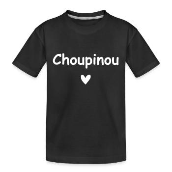 Choupinou - T-shirt bio Premium Enfant - noir - Devant
