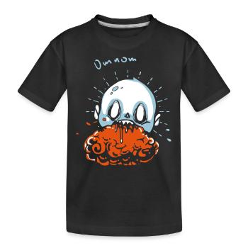 Zombie Partnershirt - Zombaby Baby - Kids' Premium Organic T-Shirt - black - Front